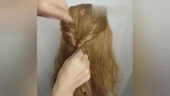 蝴蝶扎发成人教程视频,轻松打造优雅发型，跟随视频学扎发技巧