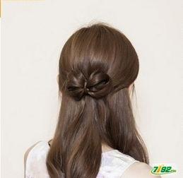 蝴蝶扎发成人教程视频,轻松打造优雅发型，跟随视频学扎发技巧