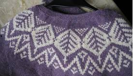 成人树叶花毛衣编织视频,轻松编织成人树叶花毛衣