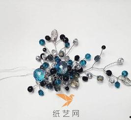 成人串珠发饰制作视频,手把手教你制作时尚成人串珠发饰