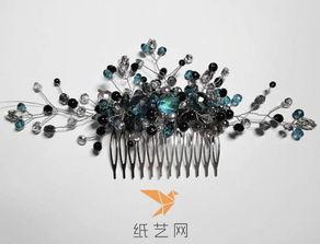 成人串珠发饰制作视频,手把手教你制作时尚成人串珠发饰